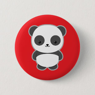Kawaii-Panda Button
