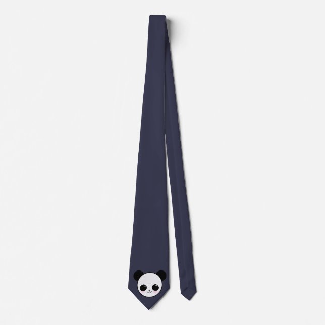 Kawaii Panda-Chan Marine-Krawatte Krawatte (Vorderseite)