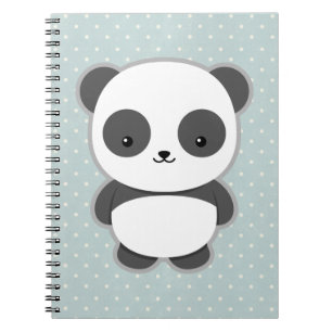 Kawaii Panda Notizblock