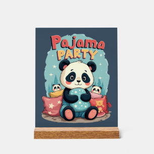 Kawaii Panda Pajama Party Cosy Slepov esthétique