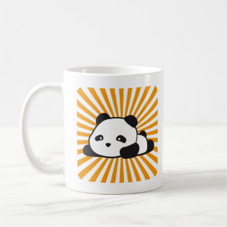 Kawaii Panda-Poporange Kaffeetasse