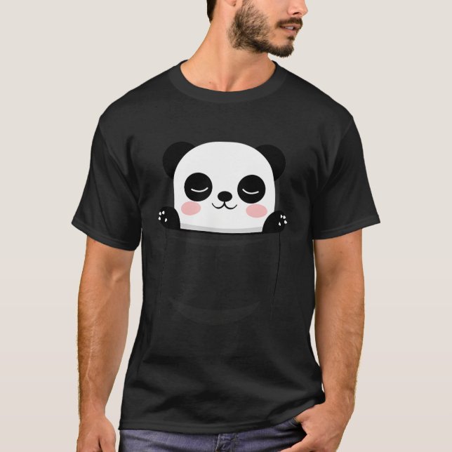 Kawaii Panda T-Shirt (Vorderseite)