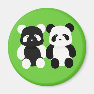 kawaii Pandafreunde Magnet