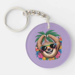 Kawaii Paresseux Tropical – Vibrations Été Douces