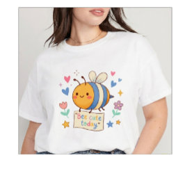 Kawaii Pastel Bee cute Bee Lovers gift T-Shirt