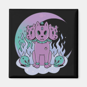 Kawaii Pastel Colors Gothic Niedlich Goth Dogs Mag Magnet