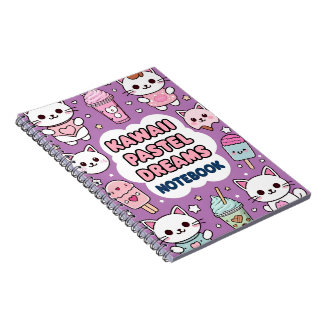 Kawaii Pastel Dreams Notebook Notizblock