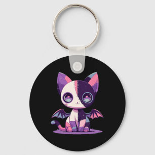 Kawaii Pastel Goth Creepy Niedlich Witchy Zombie P Schlüsselanhänger