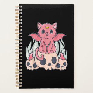 Kawaii Pastel Goth Cute Démon Déplaisant Chat et