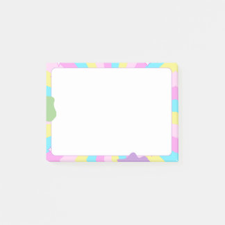 Kawaii Pastel Retro Sunburst Aesthetic  Post-it Klebezettel