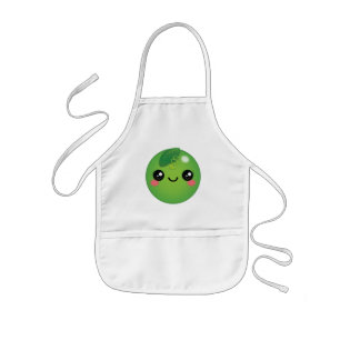 Kawaii Pea Kids' Schürze