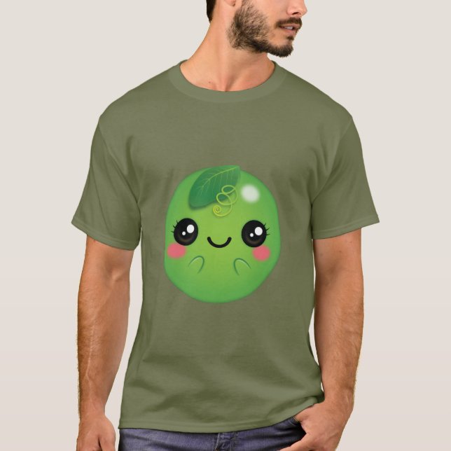Kawaii Pea T-Shirt (Vorderseite)