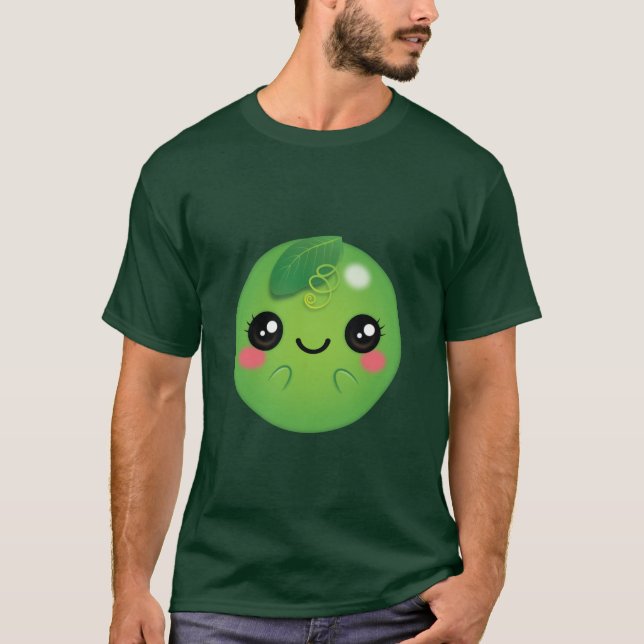 Kawaii Pea T-Shirt (Vorderseite)
