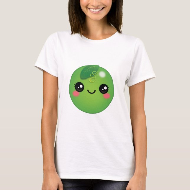 Kawaii Pea T - Shirt (Vorderseite)
