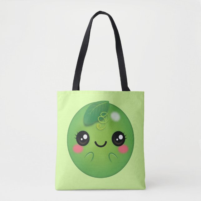 Kawaii Pea Tasche (Vorderseite)