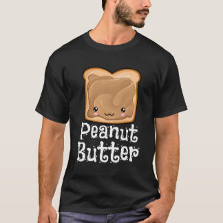 Kawaii Peanut Butter Jelly Pbj Halloween Twins T-Shirt