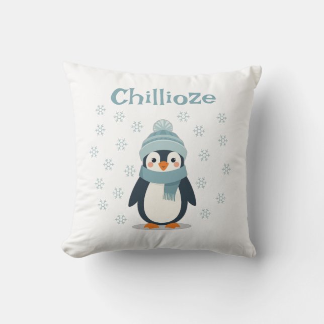 Kawaii Penguin Pillow - Chillioze Kushion Kissen (Vorderseite)