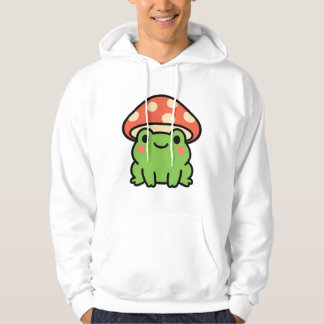 Kawaii-Pilz-Frosch-Hoodie Hoodie