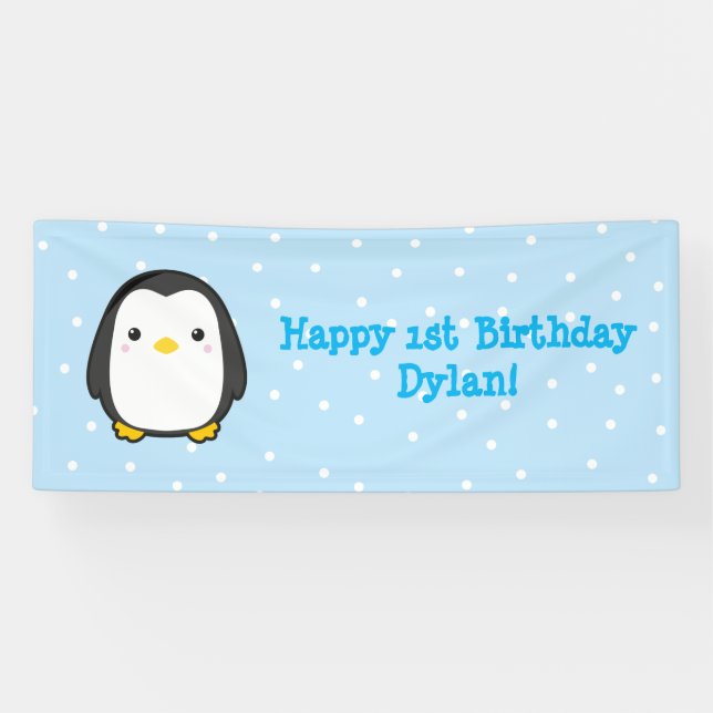 Kawaii Pinguin Banner (Horizontal)