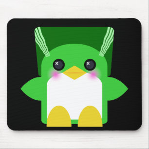Kawaii Pinguin Braut des Frankenstein Mousepad
