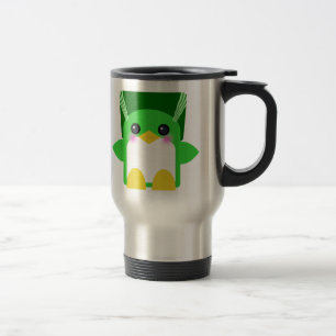 Kawaii Pinguin Braut des Frankenstein Reisebecher