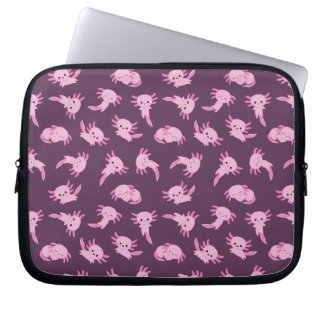 Kawaii Pink Axolotl Electronics Bag Laptopschutzhülle