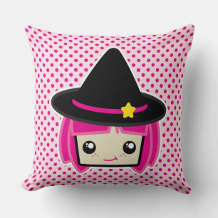 Kawaii Pink Haahaarige Rotzwirbelkissen Kissen