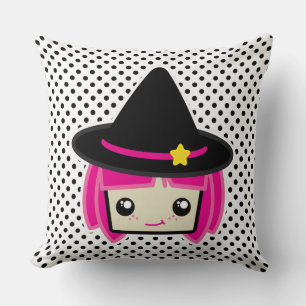 Kawaii Pink Haahaarige Rotzwirbelkissen Kissen