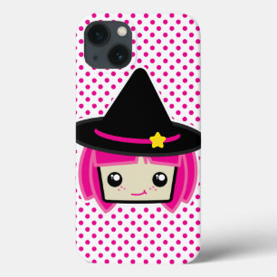 Kawaii Pink Haired Hexe iPad Air Hüllen
