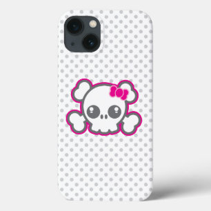 Kawaii Pink Ribbon Skull iPad Fall title_seo2