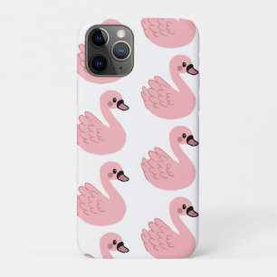 Kawaii Pink Swan - Niedlicher Cartoon Tierdesign Case-Mate iPhone Hülle