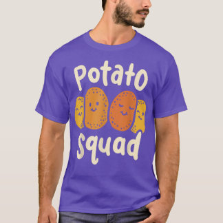 Kawaii Potato Squad Vegan Vegetarier Gemüse T-Shirt