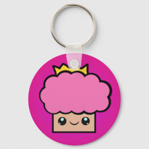 Kawaii Prinzessin Cupcake Schlüsselanhänger