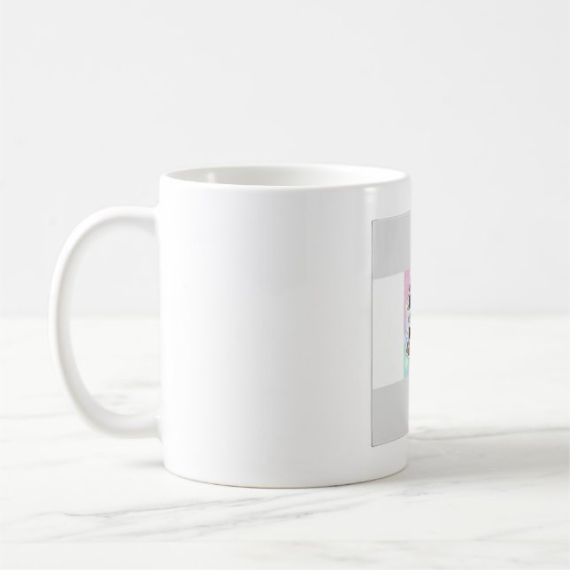Kawaii Programmierer Mädchen Tasse | CODE IST LIEB (Links)