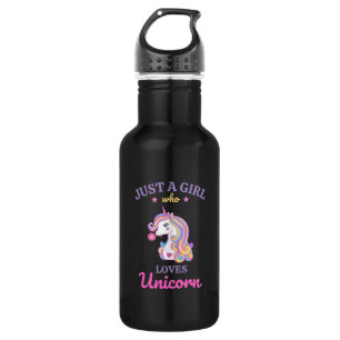 Kawaii Rainbow Unicorn Magical Colorful Edelstahlflasche