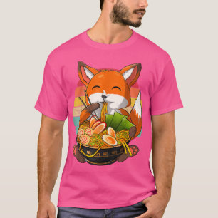 Kawaii Ramen Fo, Japanischer Neko Noodle Funny Ani T-Shirt