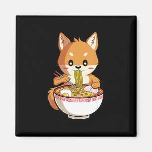 Kawaii ramen shiba inu Nudelgeschenk Magnet
