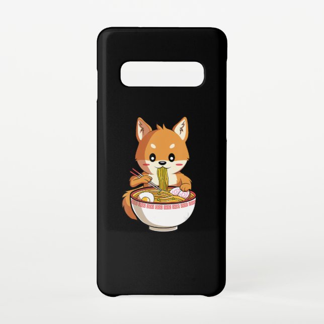 Kawaii ramen shiba inu | Nudelgeschenk Samsung Galaxy Hülle (Rückseite)