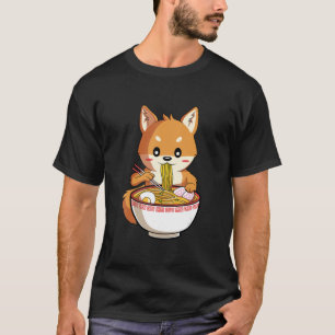 Kawaii ramen shiba inu Nudelgeschenk T-Shirt
