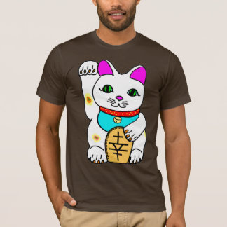 Kawaii Rave Lucky Cat Maneki Neko T-Shirt