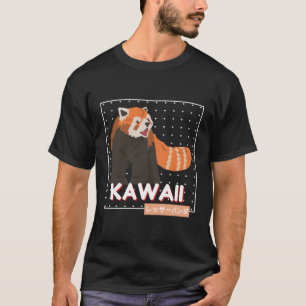 Kawaii Red Panda Otaku Kawaii Anime Japanischer St T-Shirt