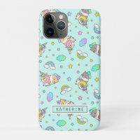 Kawaii Regenbogen Einhorn Guinea Schweinemuster in