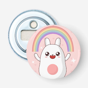 Kawaii-Regenbogenhalbkugel Flaschenöffner