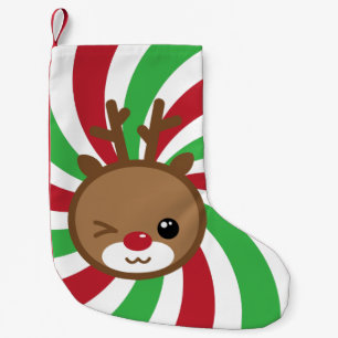 Kawaii Ren-WeihnachtsStrumpf Kleiner Weihnachtsstrumpf