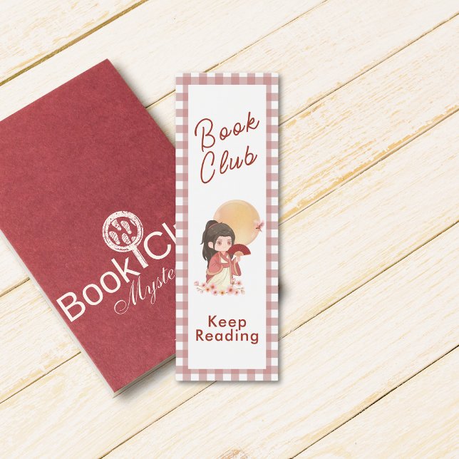 Kawaii Retour à l'école Club de livre Signet (Back to School Book Club Keep Reading Bookmark)