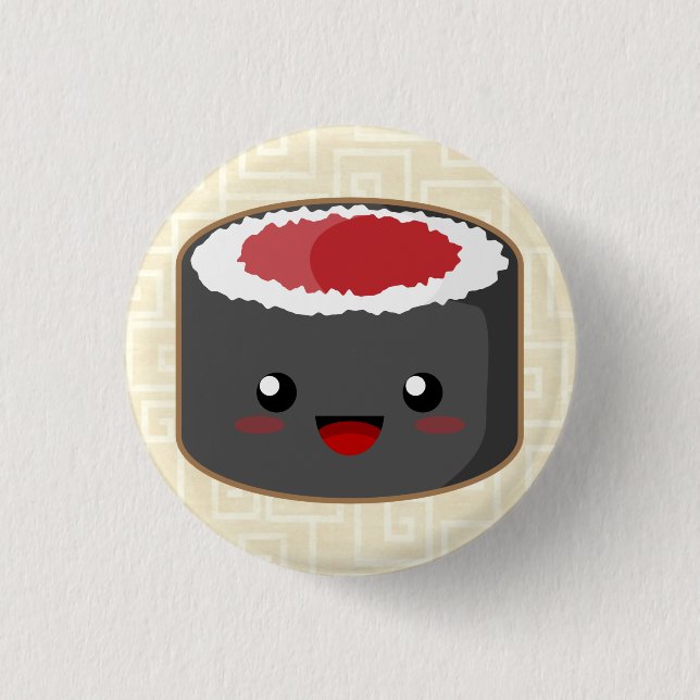 Kawaii Rolle Button (Vorderseite)