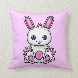 Kawaii rosa Häschen Kissen