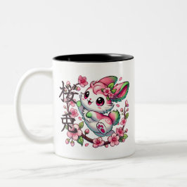 Kawaii Sakura Bunny Mug