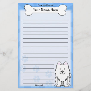 Kawaii-Samoyed-Stationierung Briefpapier