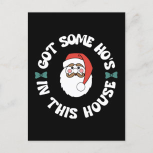 Kawaii Santa Postkarte